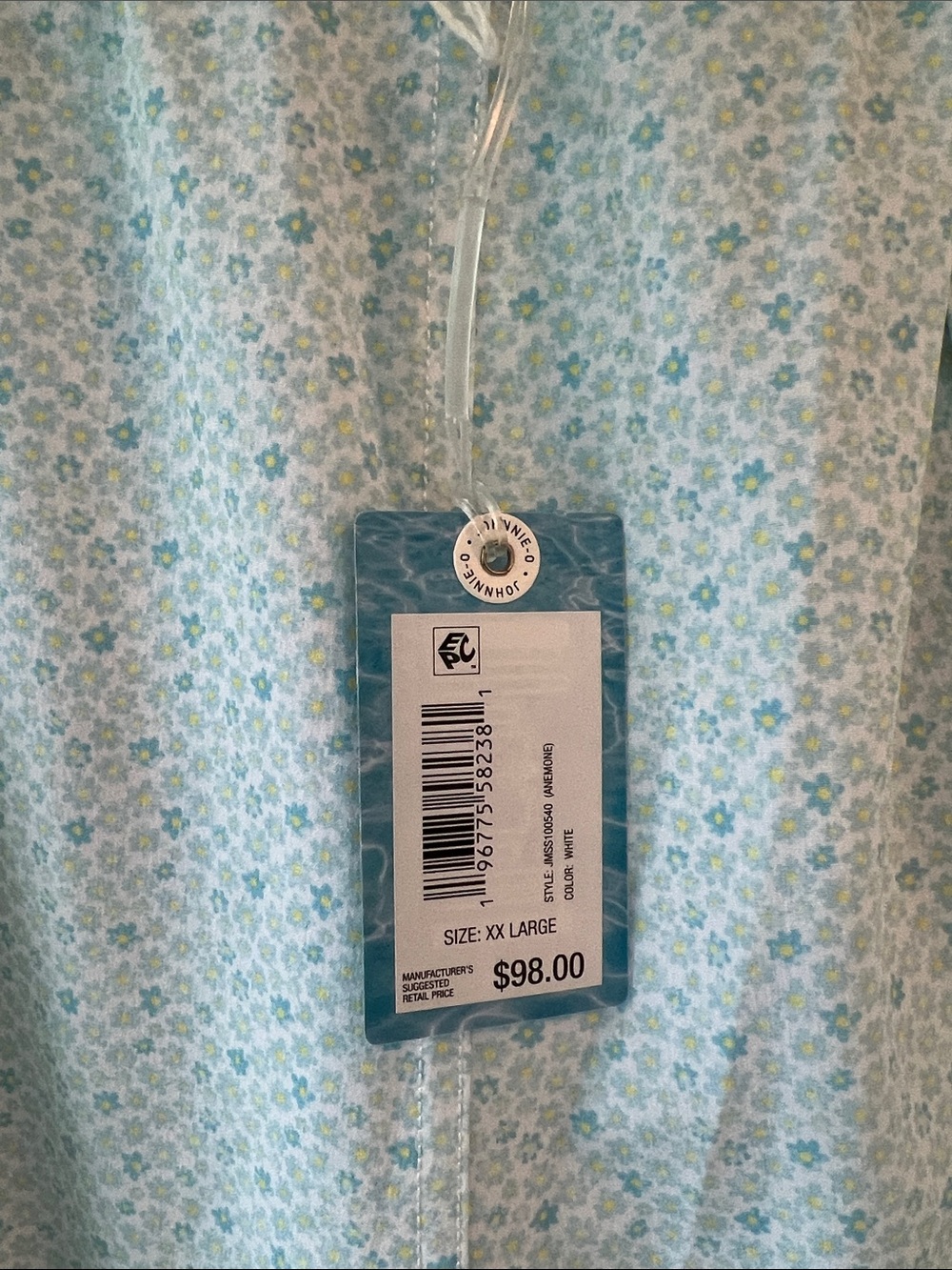 NWT Mens Johnnie-O, Anemone Swim Trunks- Suit Size XX Large - Picture 7 of 10